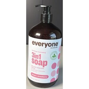 Everyone for Everybody 3 in 1  Lemon + Strawberry , 32 fl oz